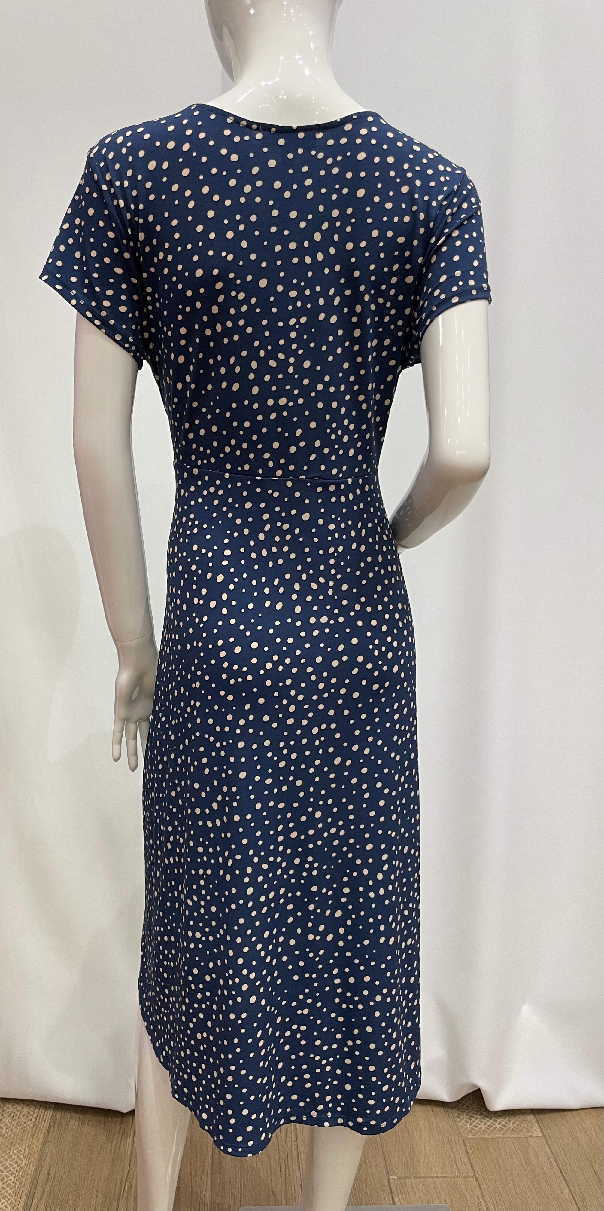 Vestido corto estampado