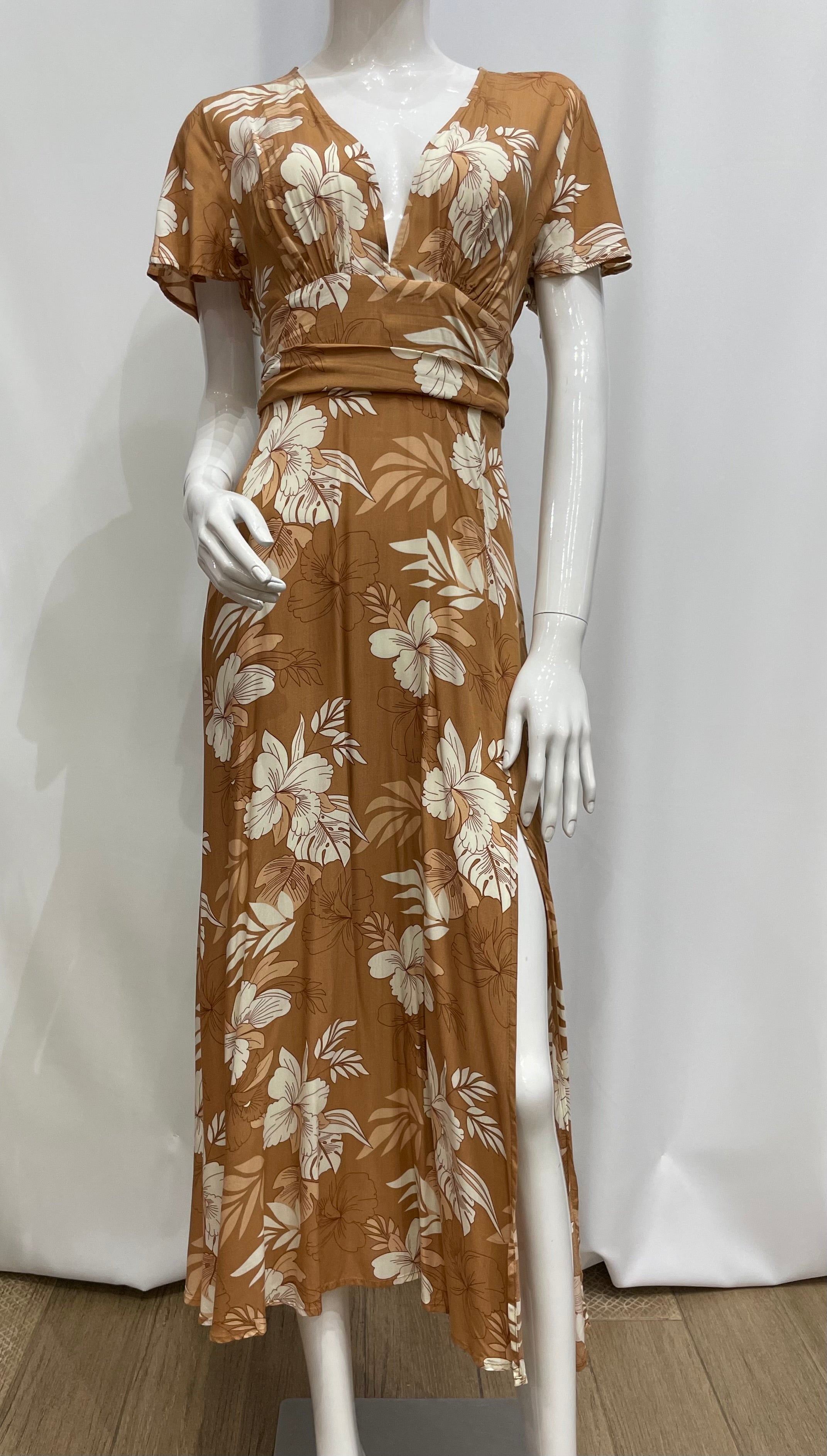 Vestido estampado floral