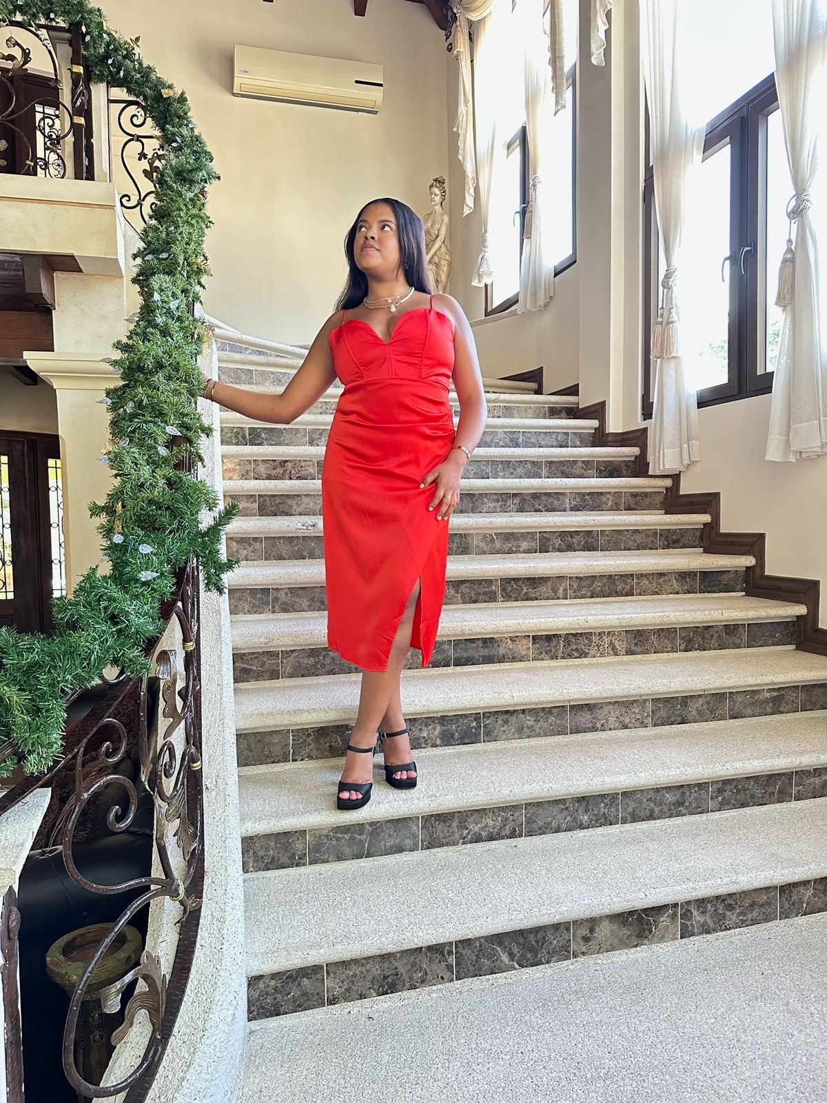 Vestido de tirantes  finos