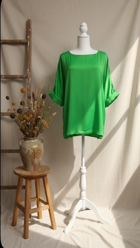 Blusa suelta y fluida