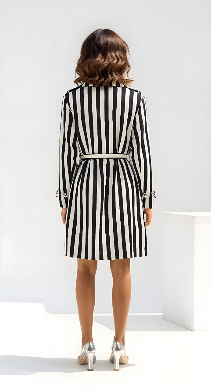 Vestido estilo camisero