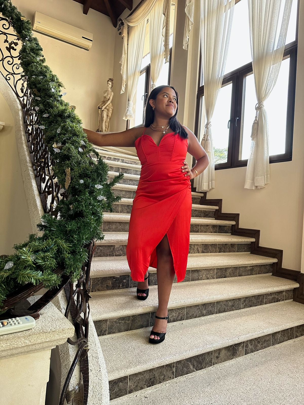 Vestido de tirantes  finos