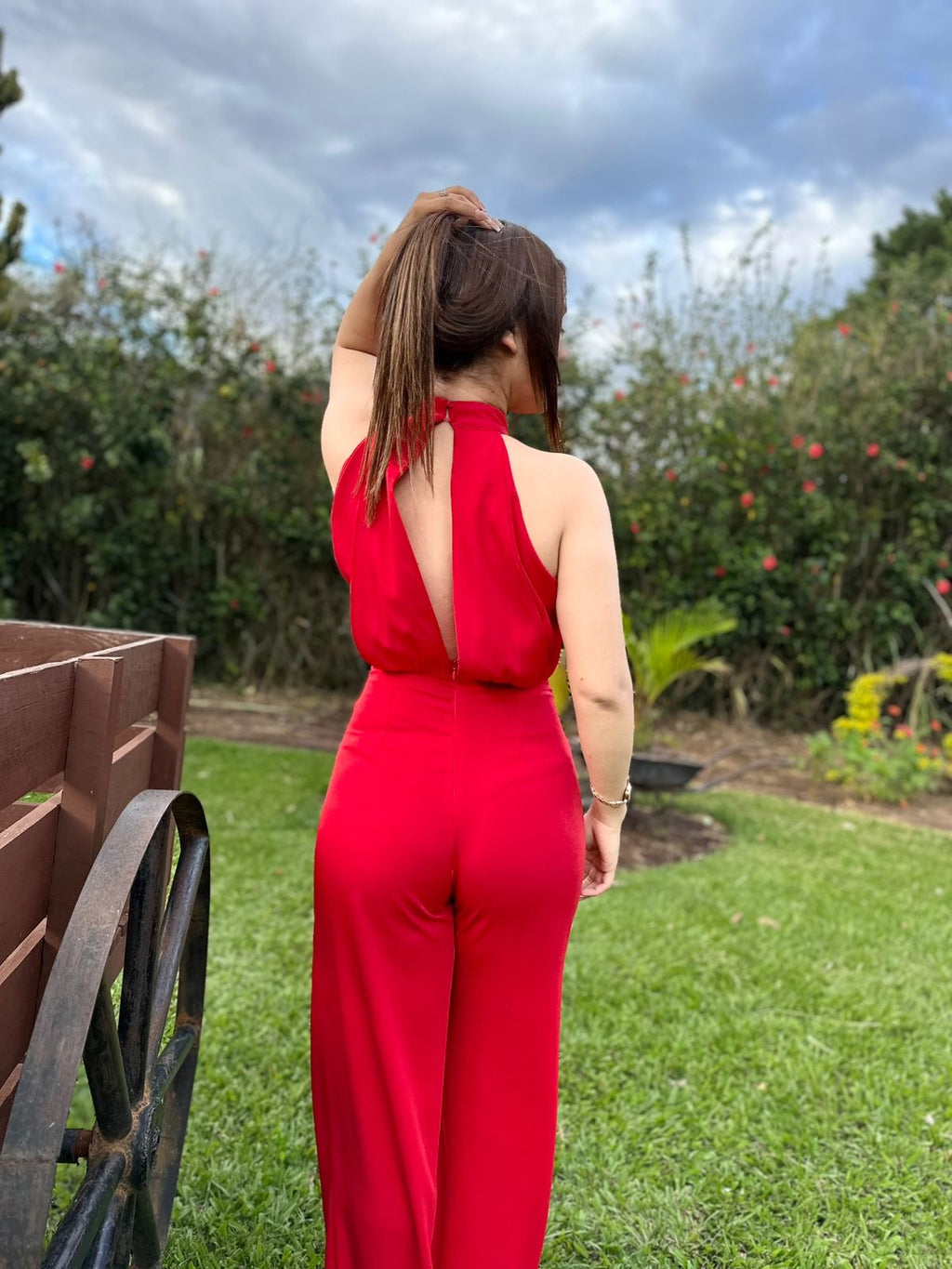 Enterizo cuello alto