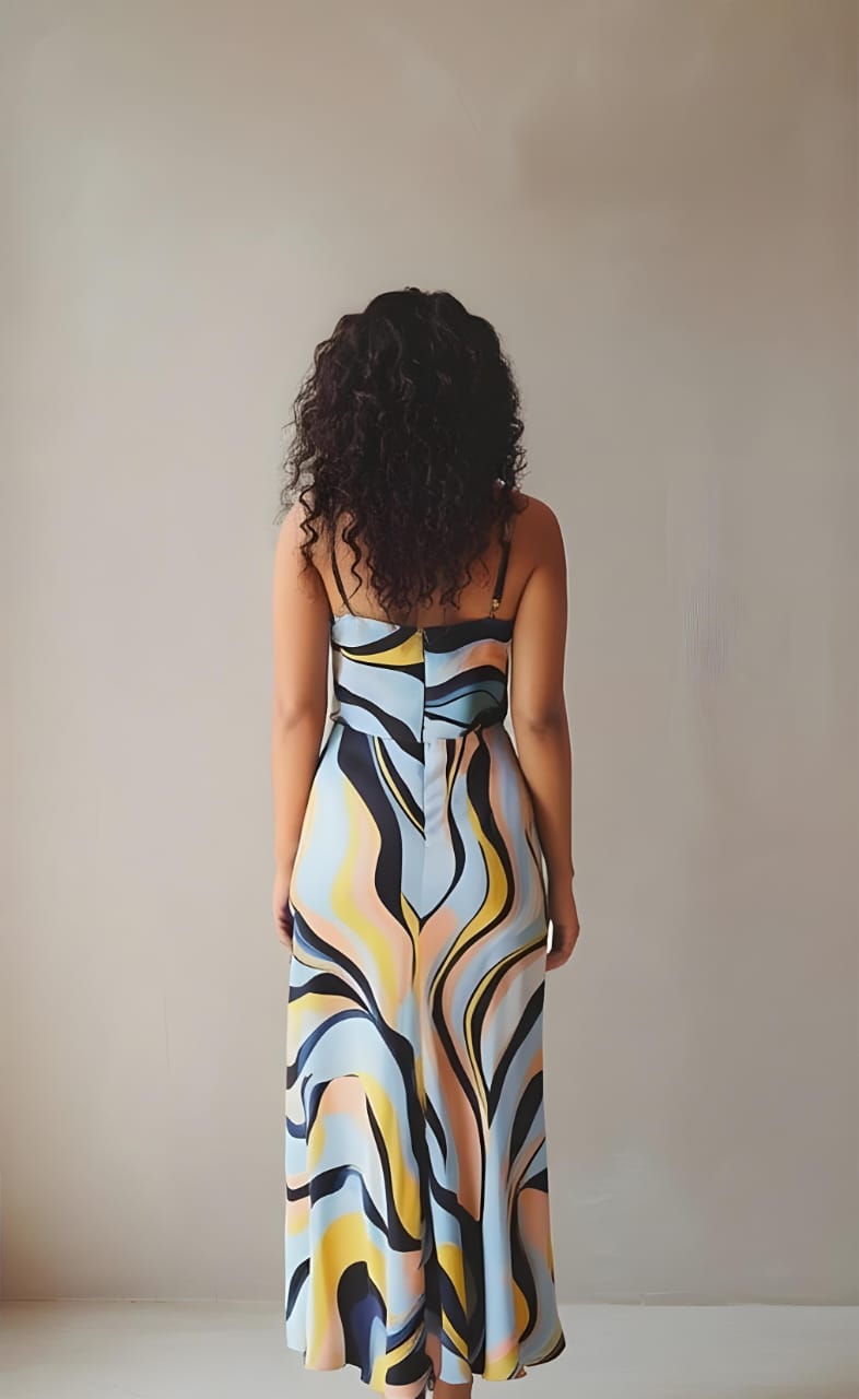 Vestido multicolores