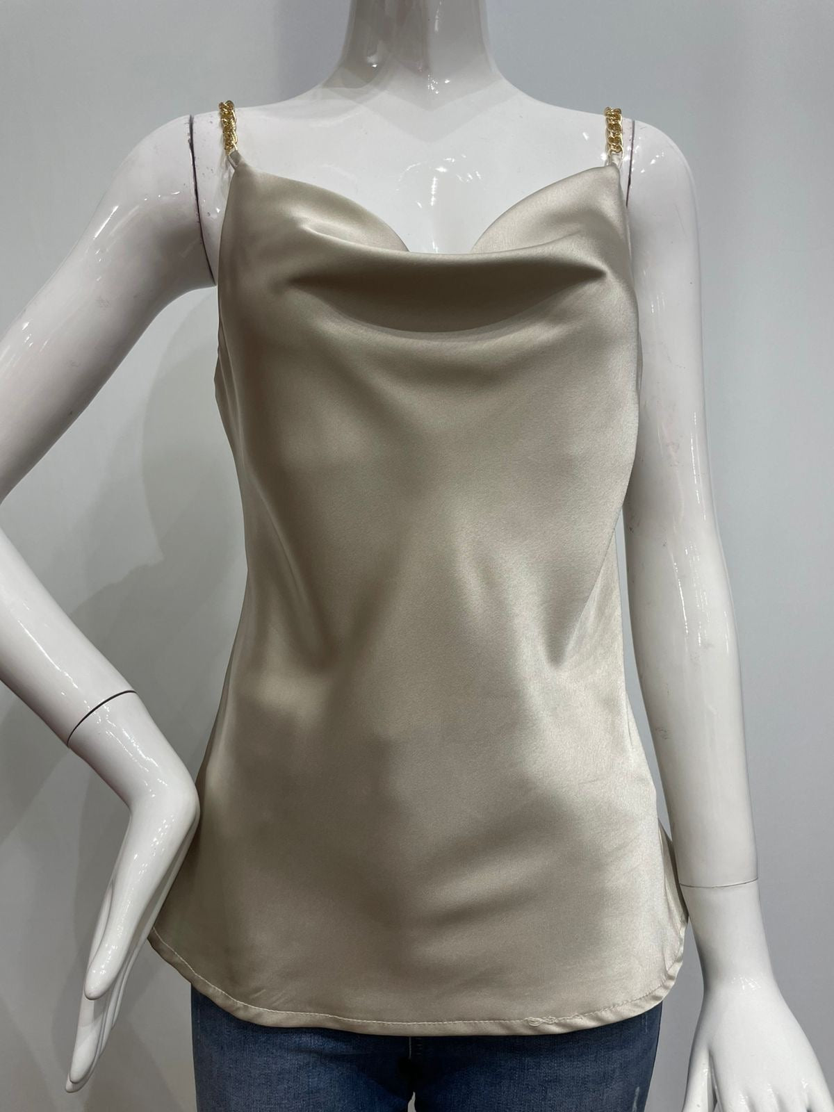 Blusa tirantes cadenas