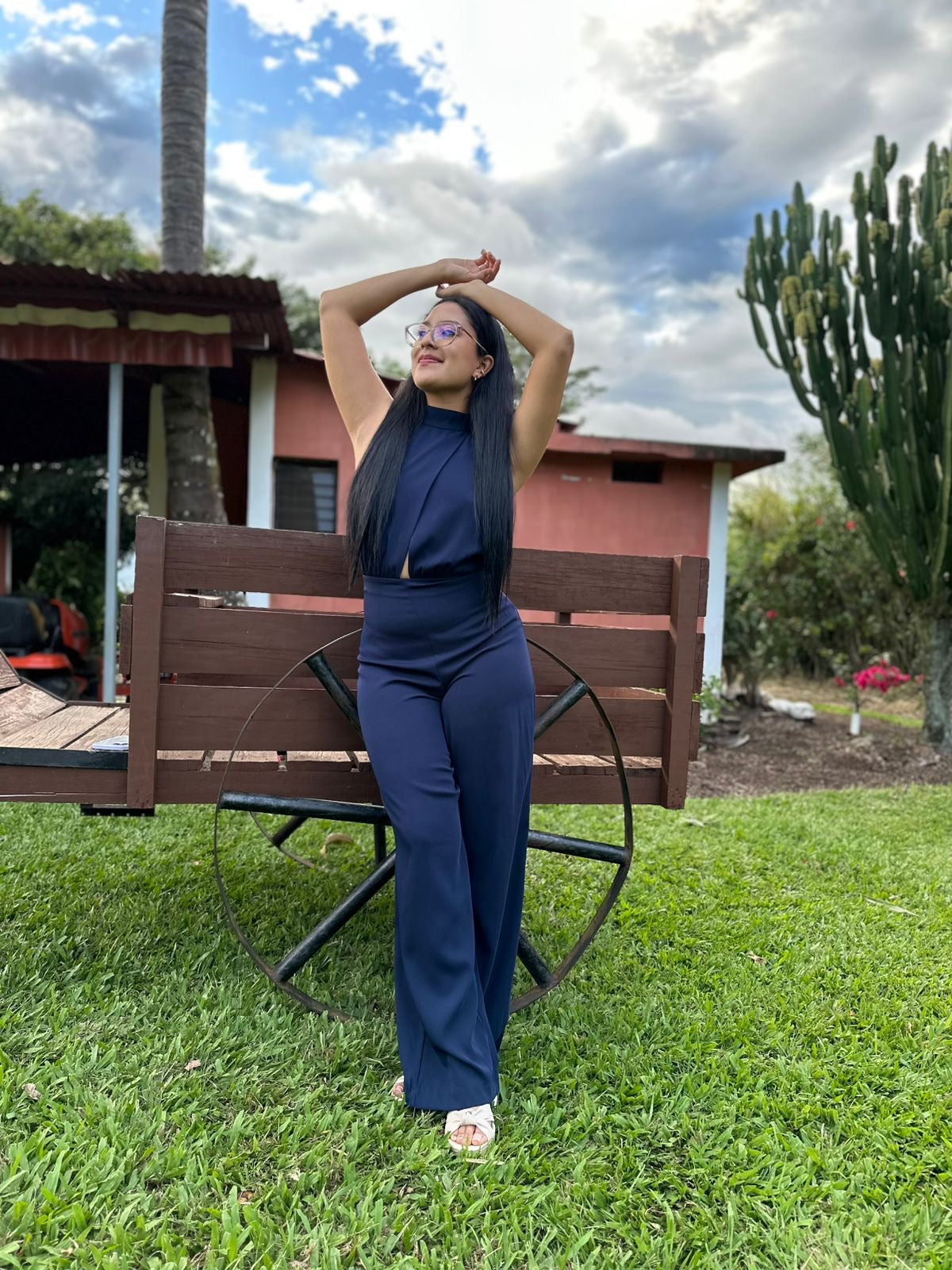 Enterizo cuello alto