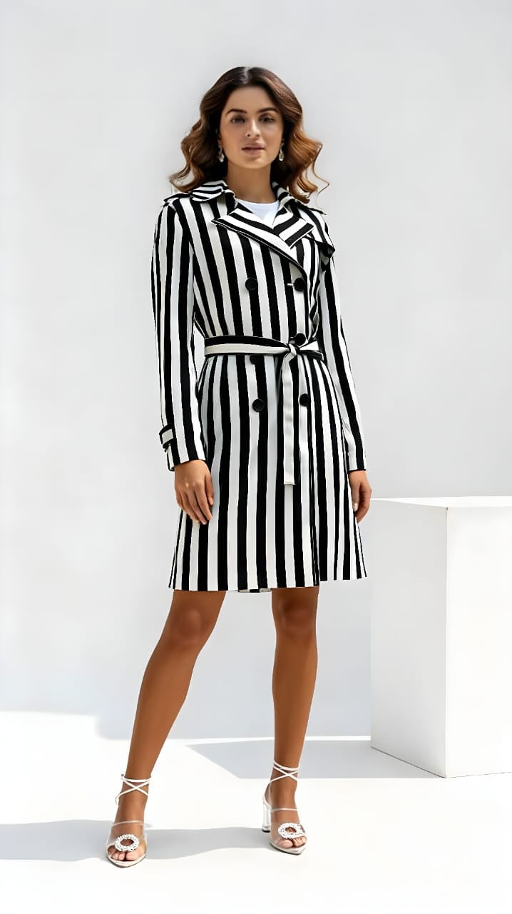 Vestido estilo camisero