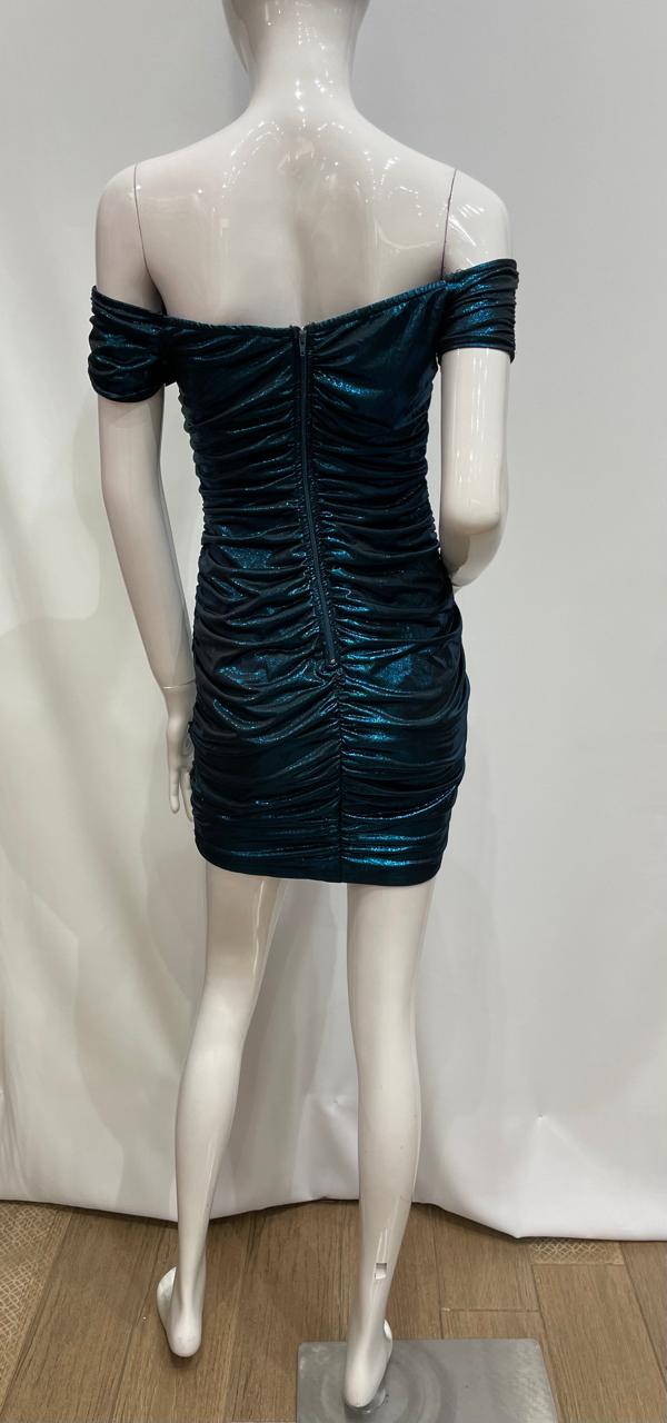 VESTIDO CORTO BRILLANTE TORNASOL