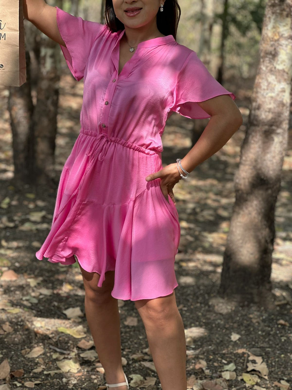 VESTIDO CUELLO CHINO