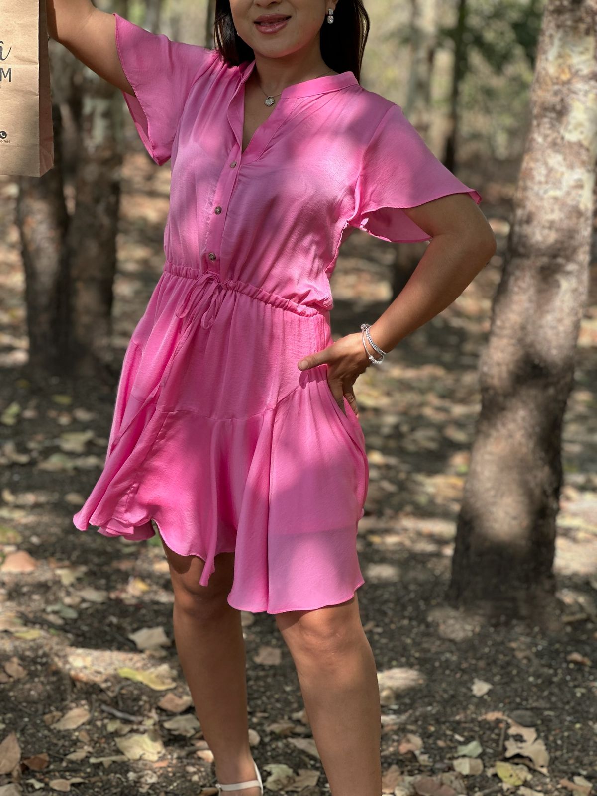 VESTIDO CUELLO CHINO