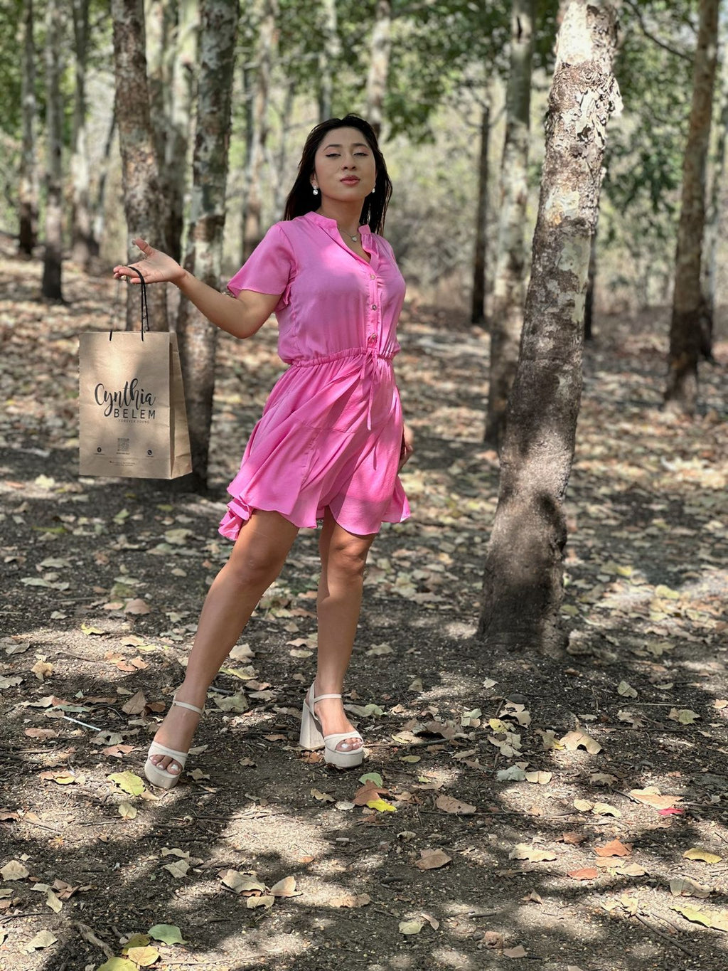 VESTIDO CUELLO CHINO