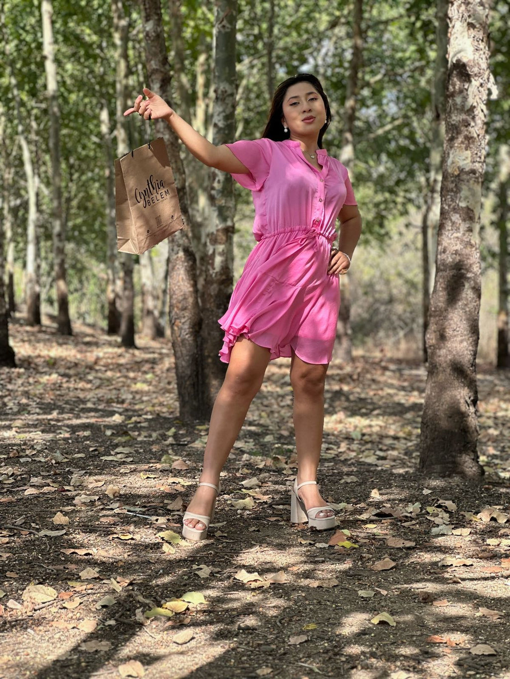 VESTIDO CUELLO CHINO