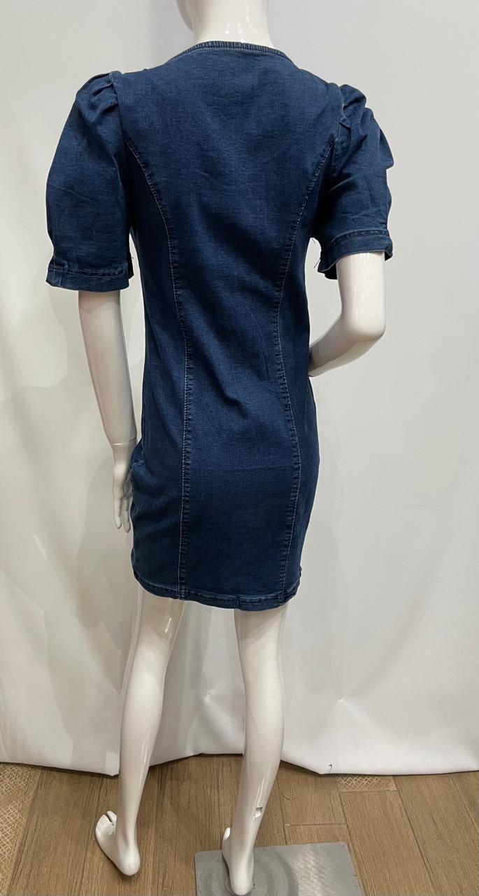 VESTIDO DE LONA STRECH