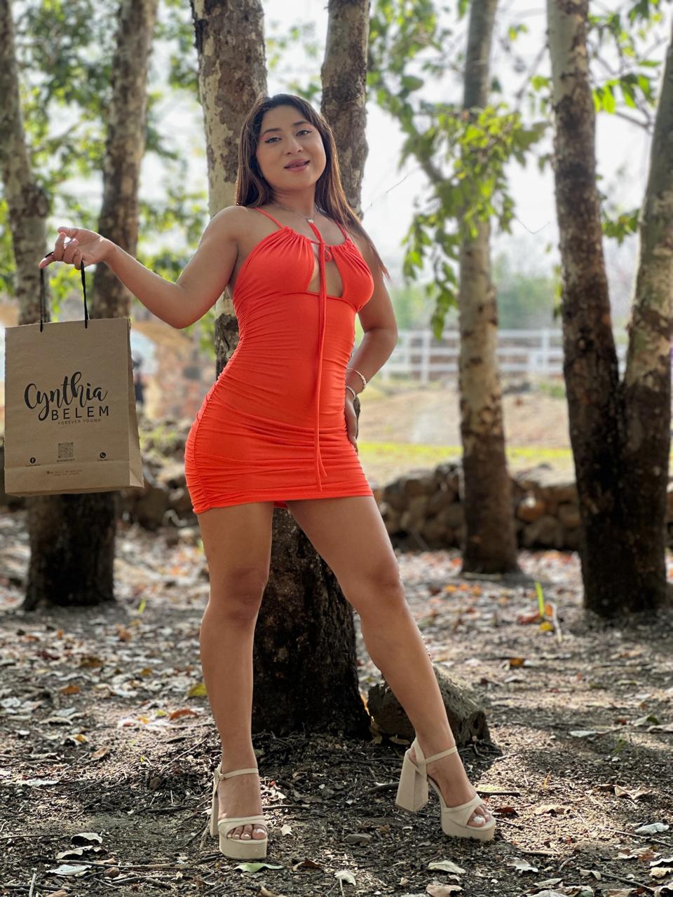 VESTIDO FRUNCIDO
