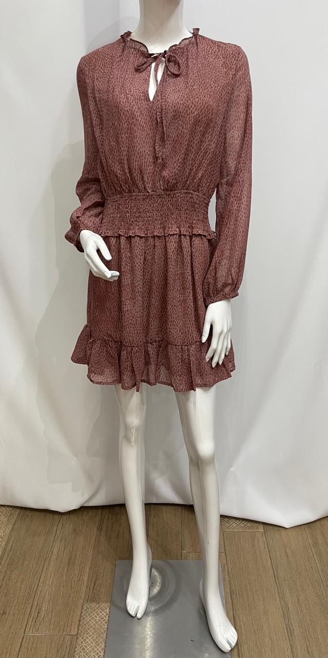 VESTIDO ROSADO PRINT