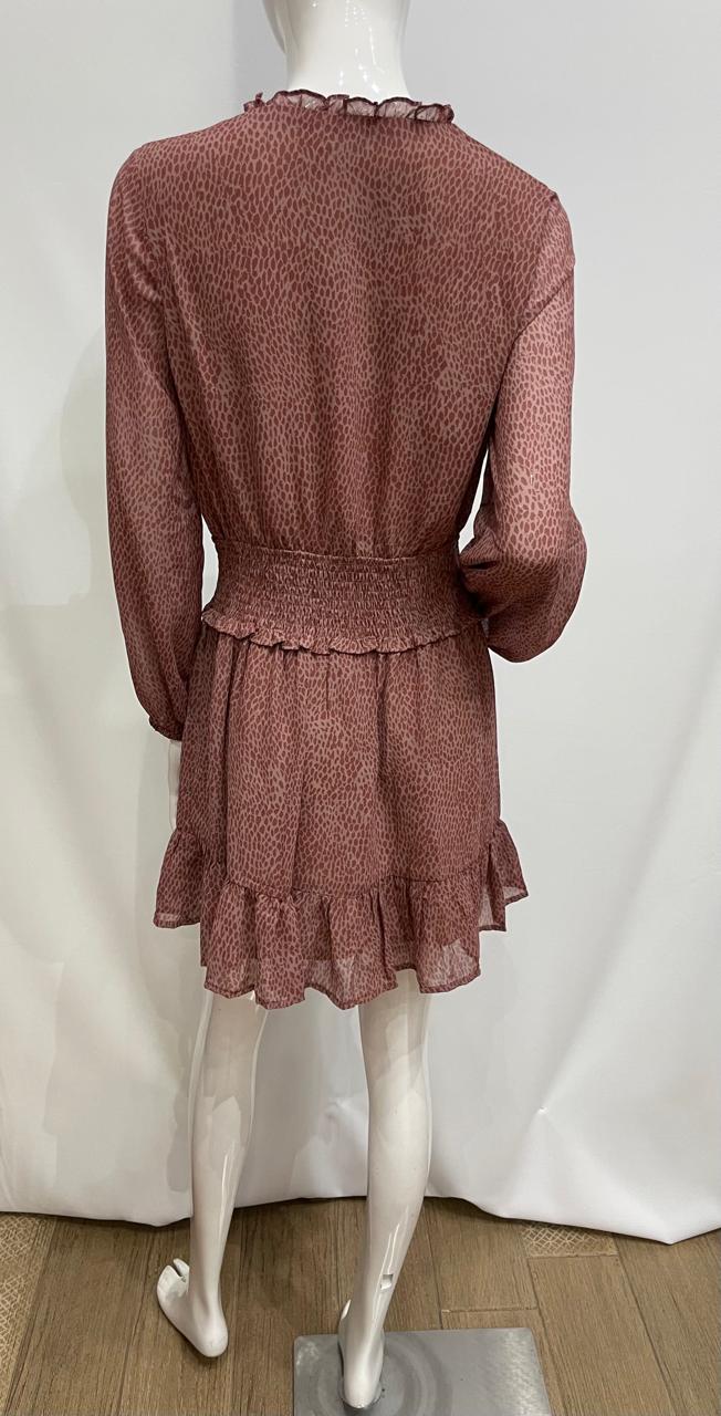 VESTIDO ROSADO PRINT