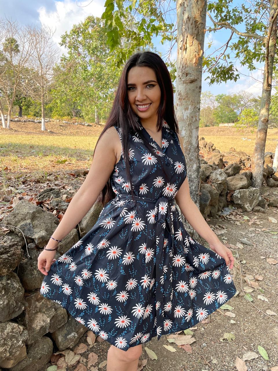 VESTIDO DE GIRASOLES