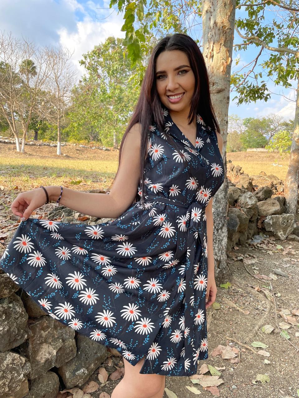 VESTIDO DE GIRASOLES