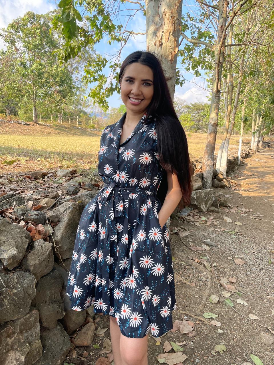 VESTIDO DE GIRASOLES