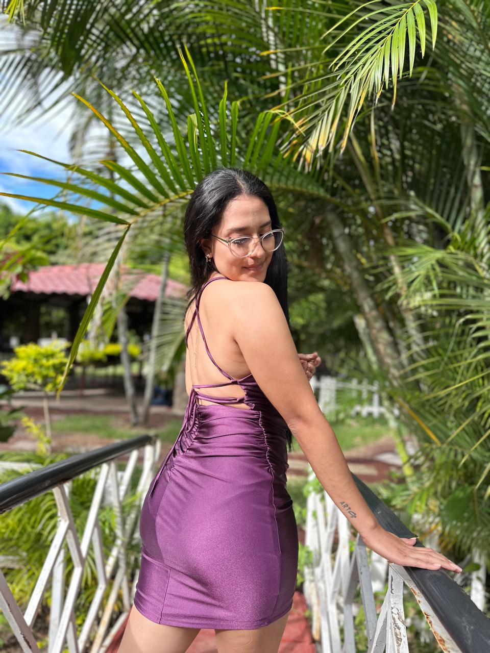 VESTIDO TALLADO CORCE ATRAS