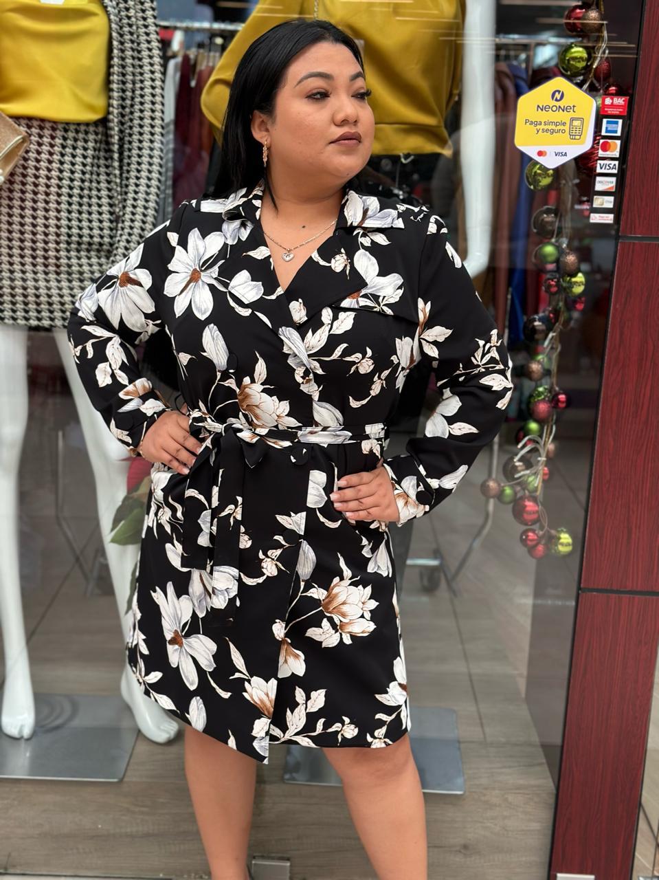 VESTIDO CAMISEERO FLORAL