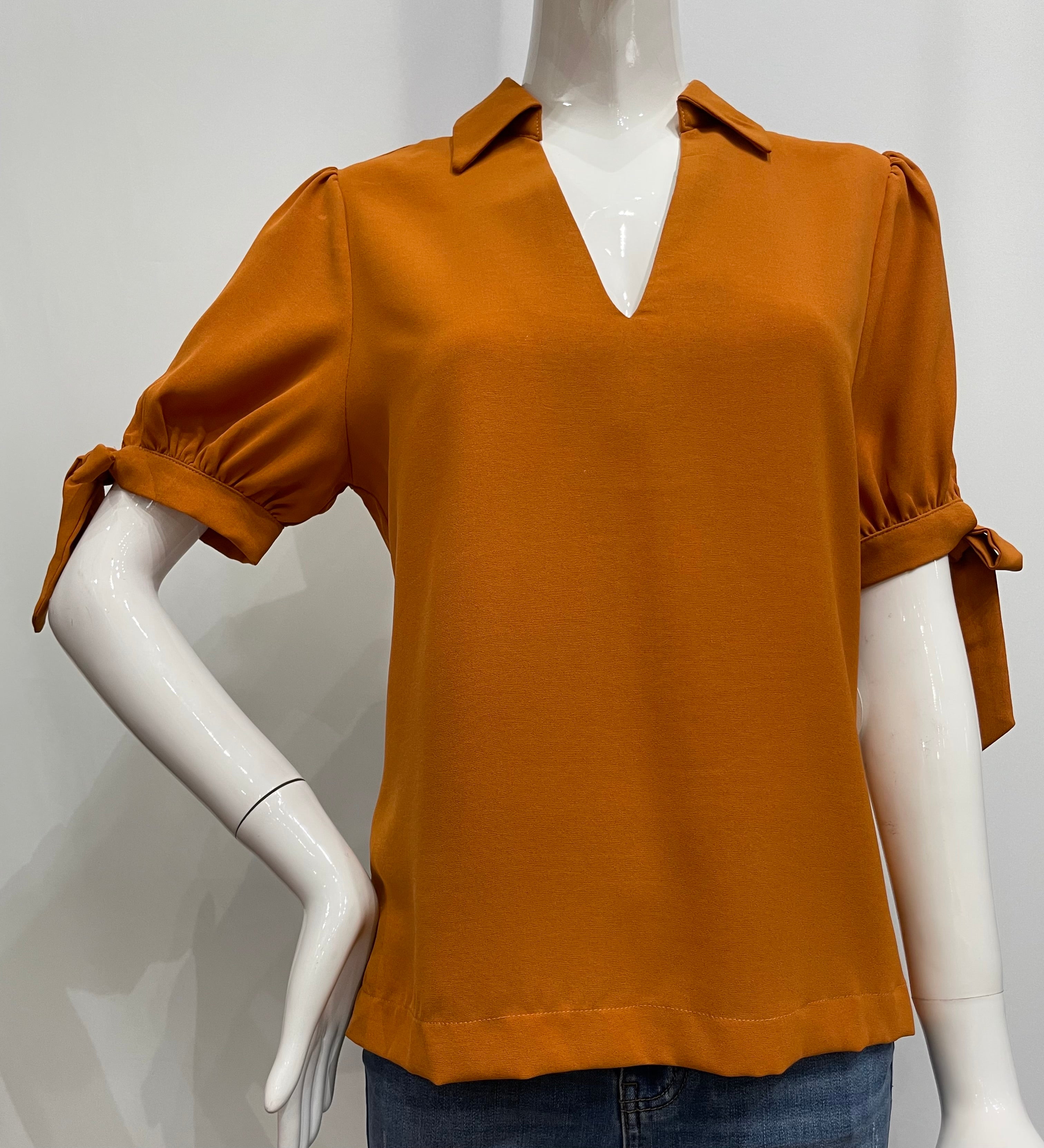 Blusa con cuello