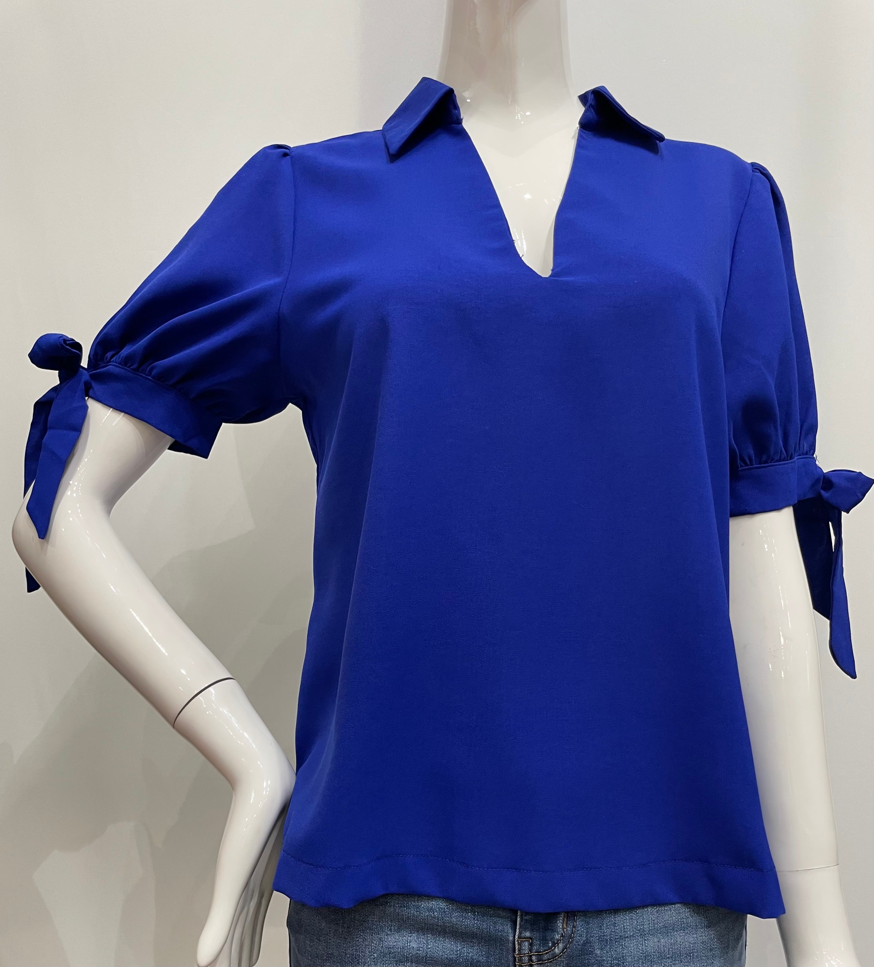 Blusa con cuello