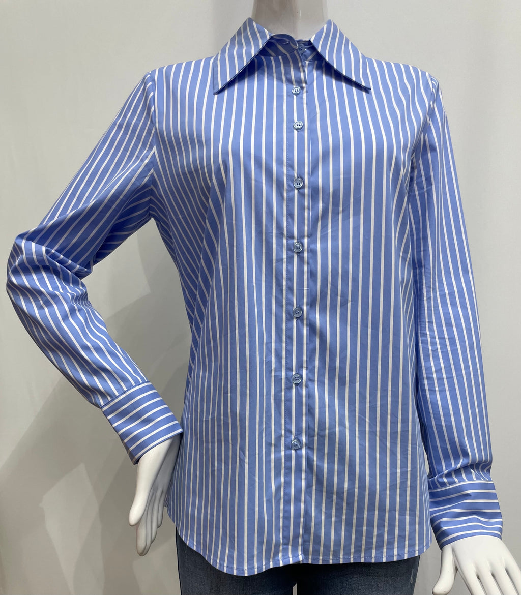 Blusa manga larga rayada