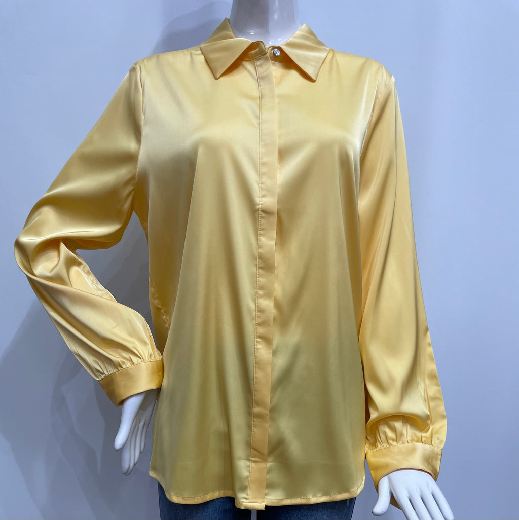 Blusa satinada