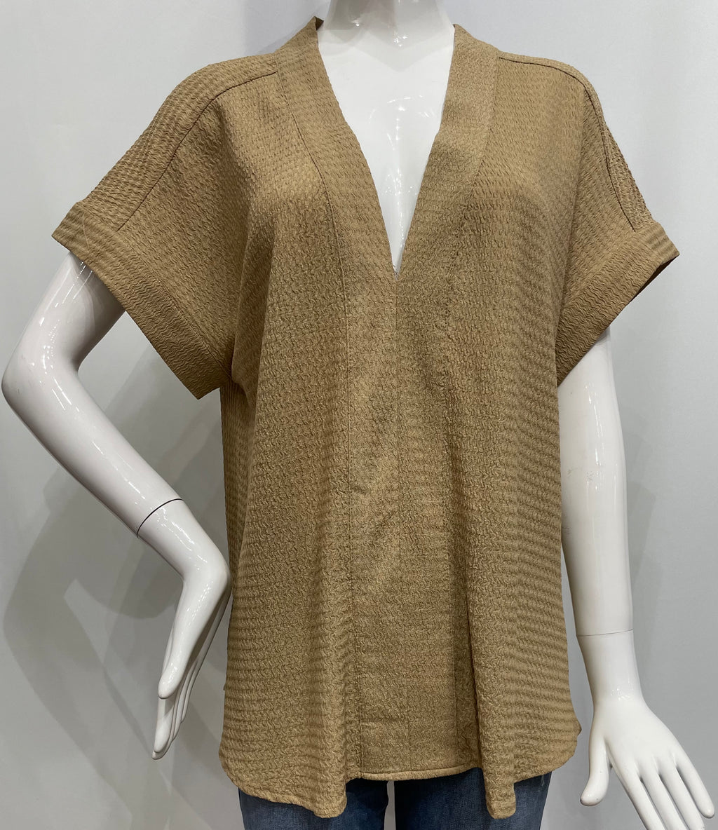 Blusa holgada con textura