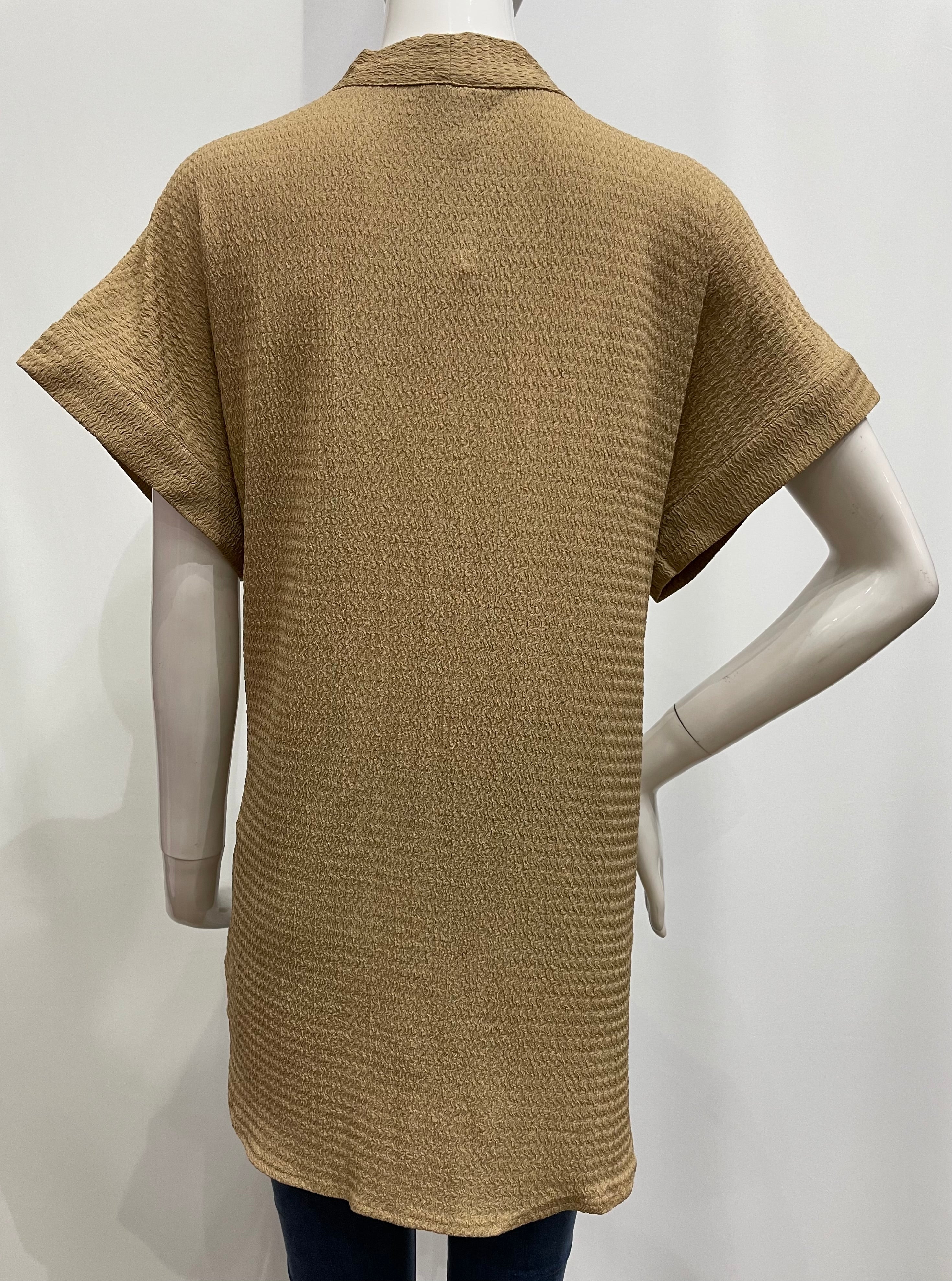 Blusa holgada con textura