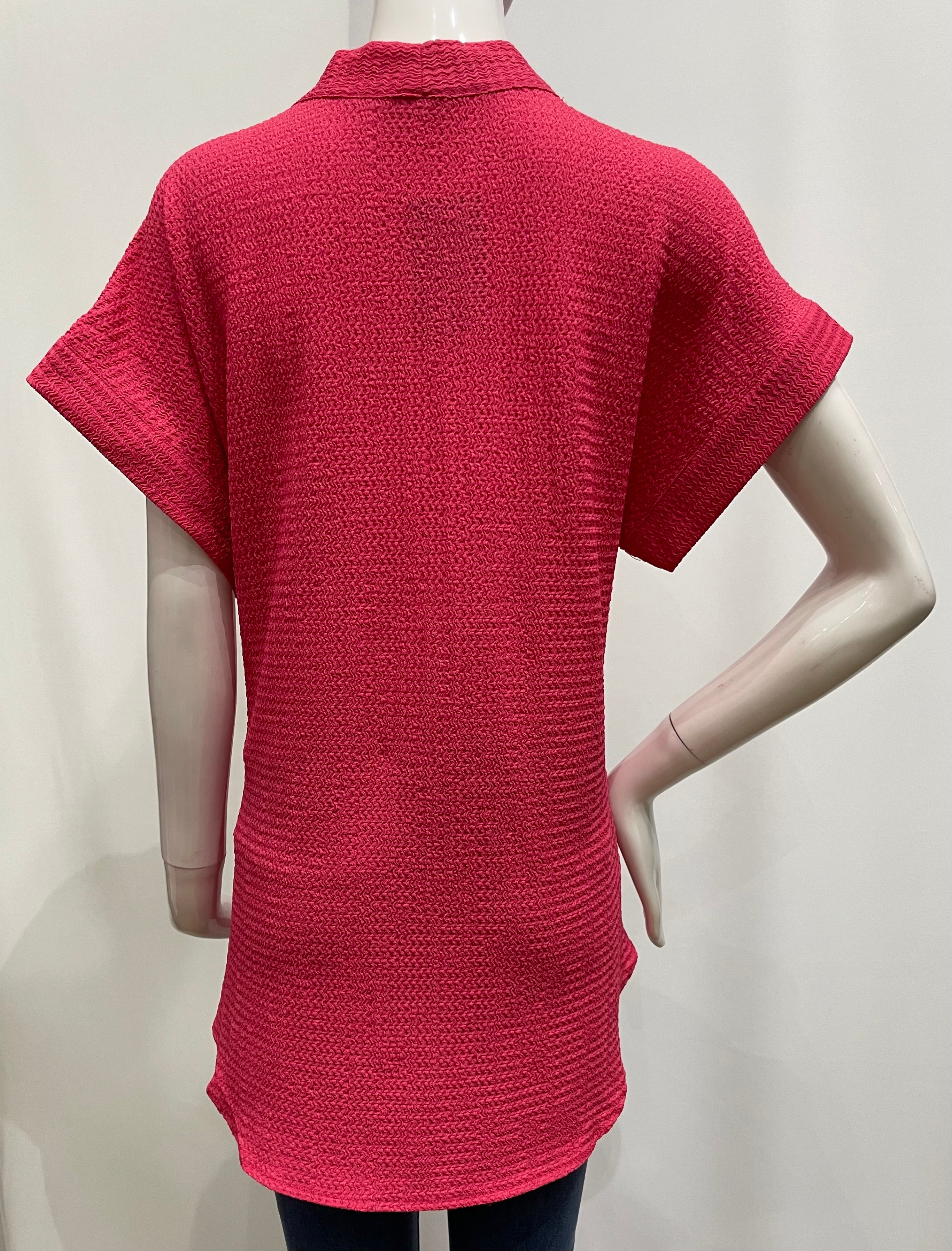 Blusa holgada con textura