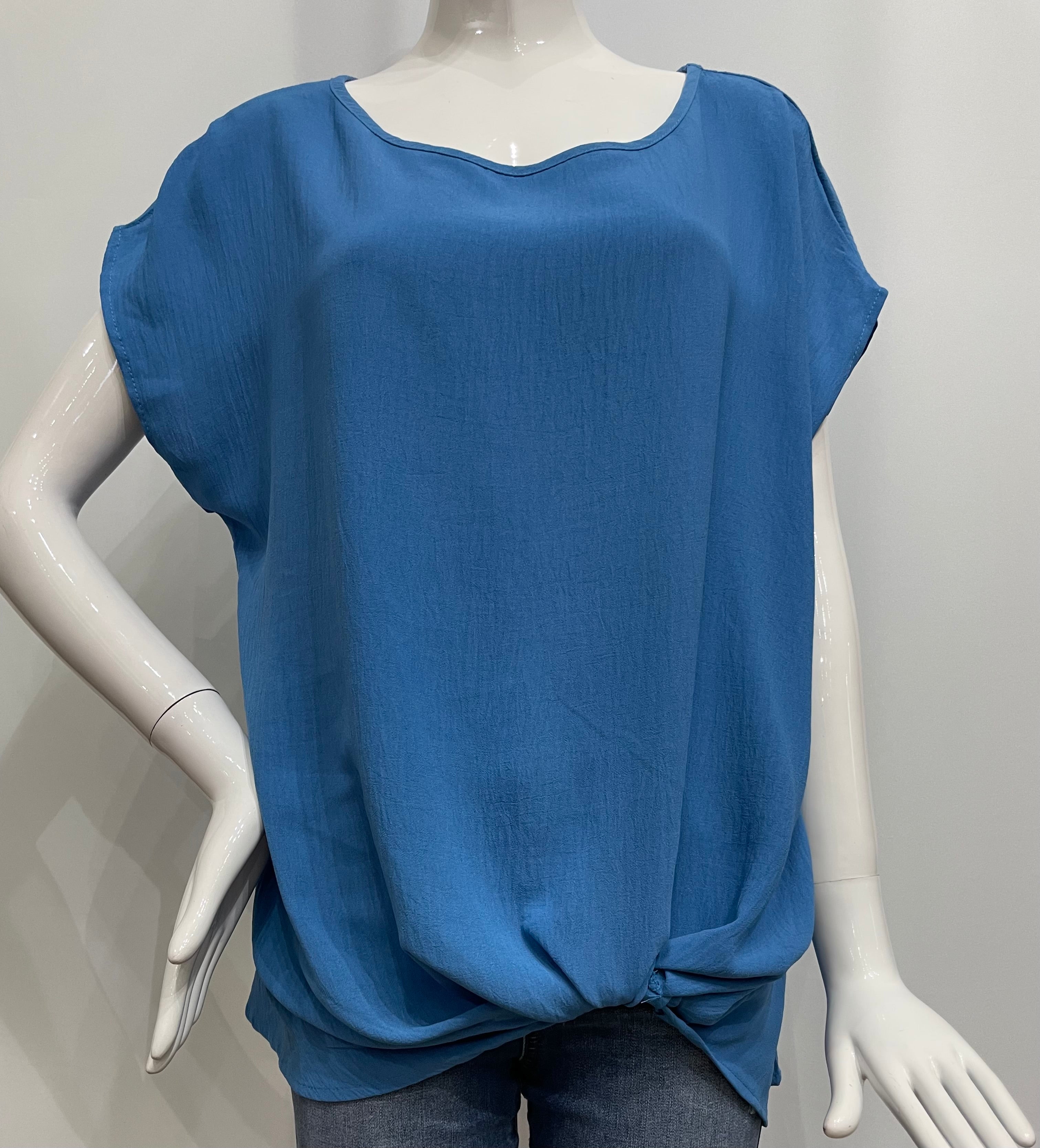 Blusa con nudo