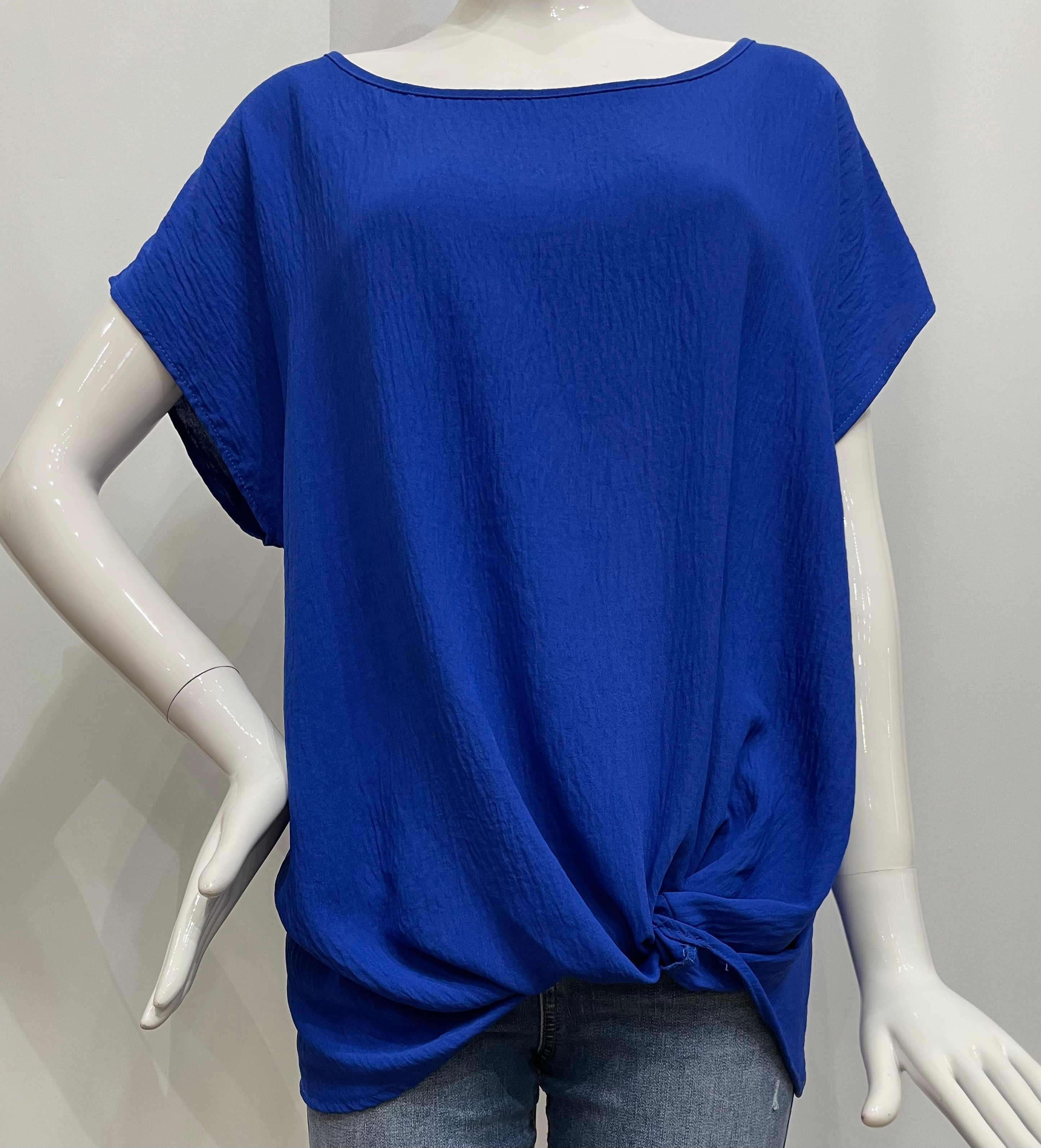 Blusa con nudo