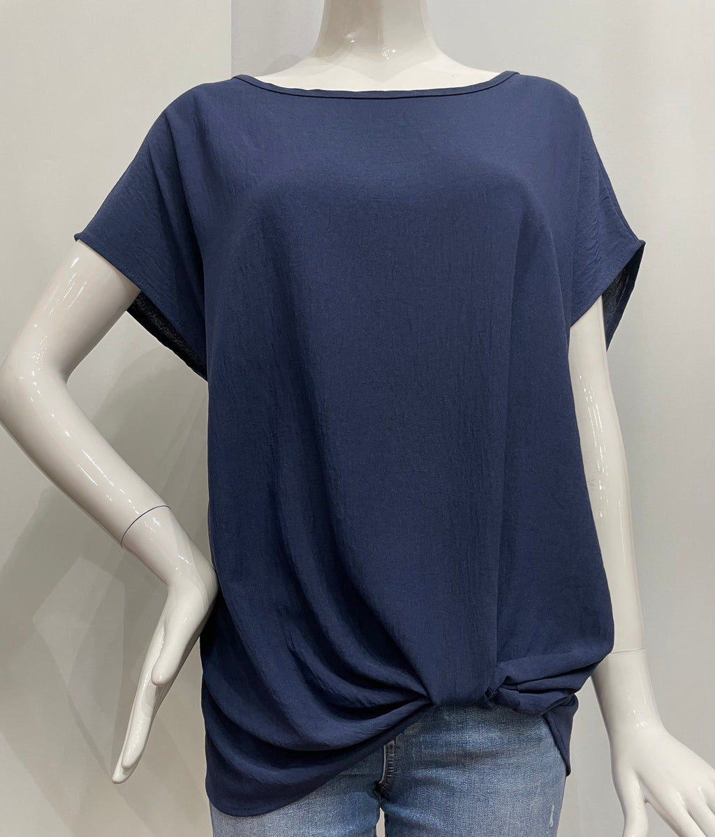 Blusa con nudo