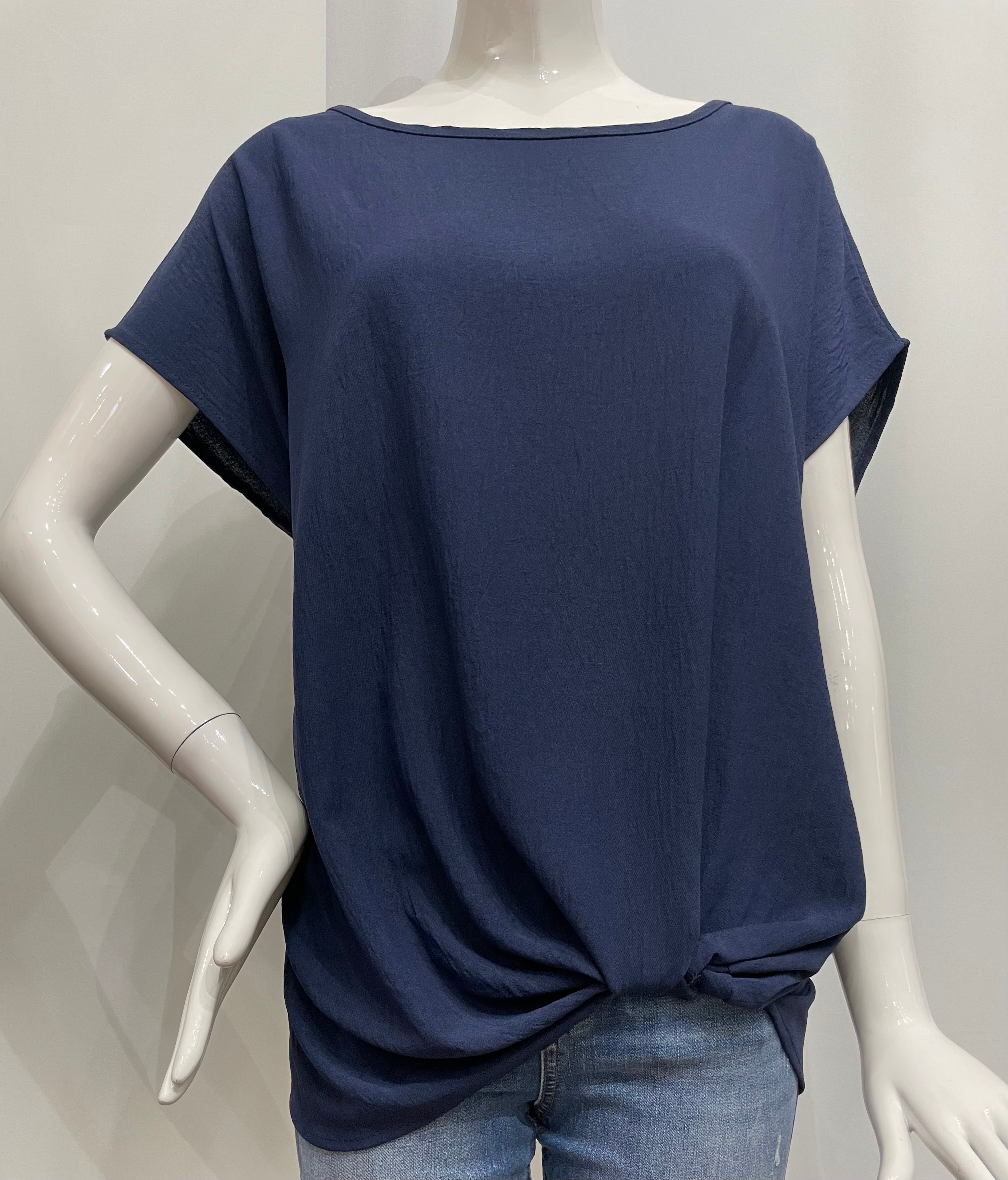 Blusa con nudo