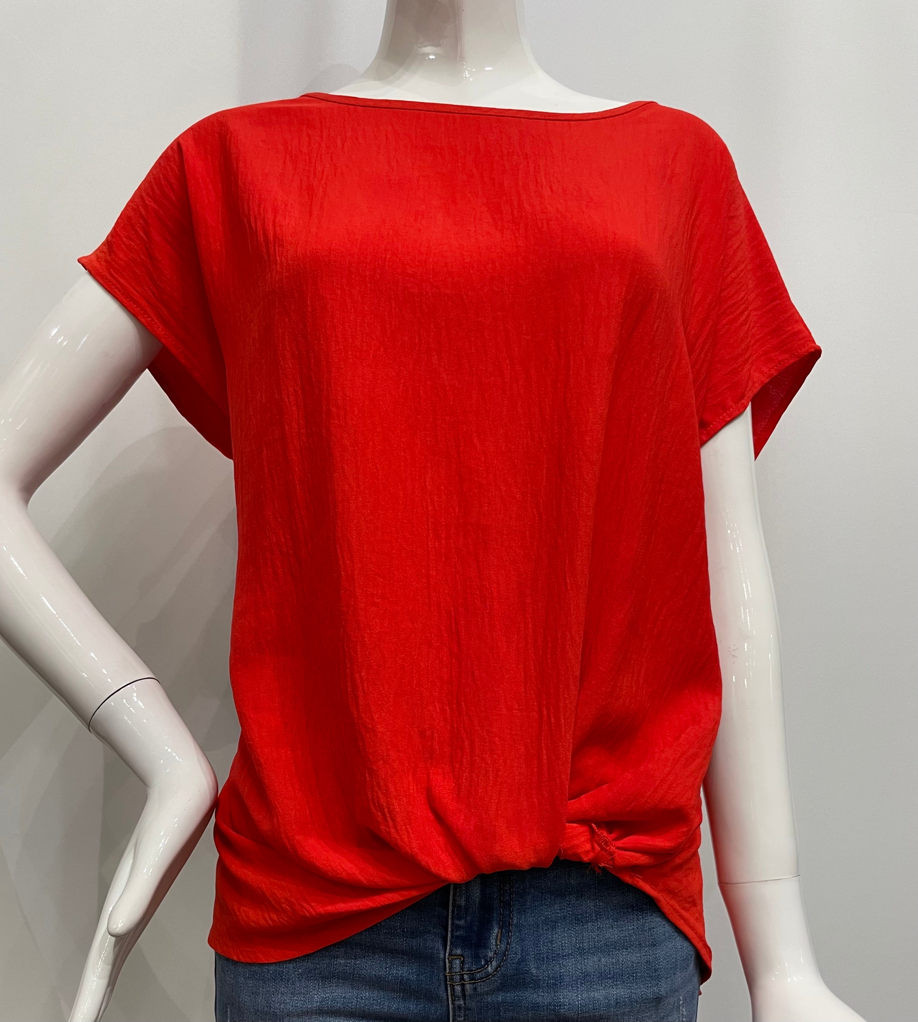 Blusa con nudo