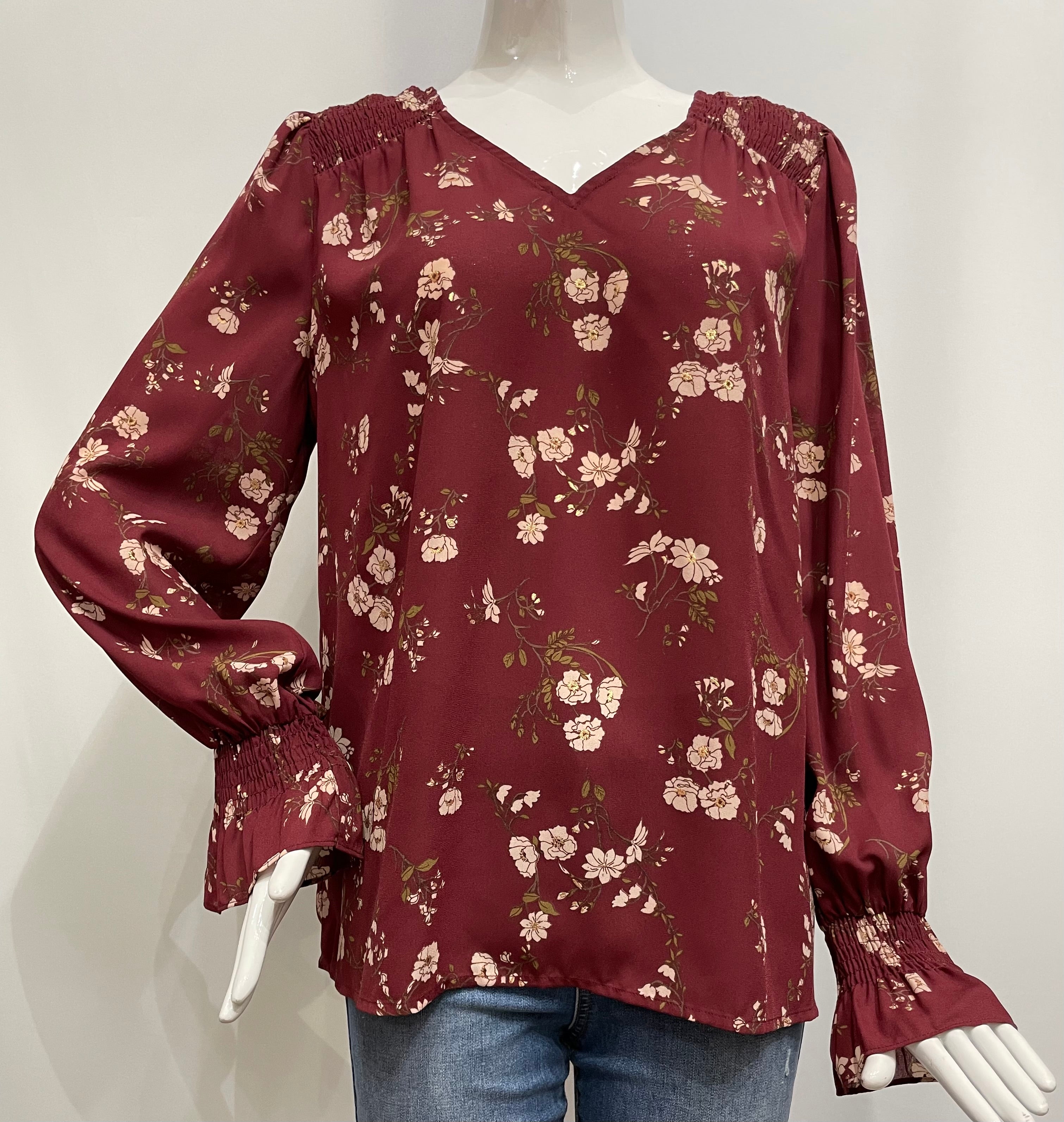 Blusa estampado floral