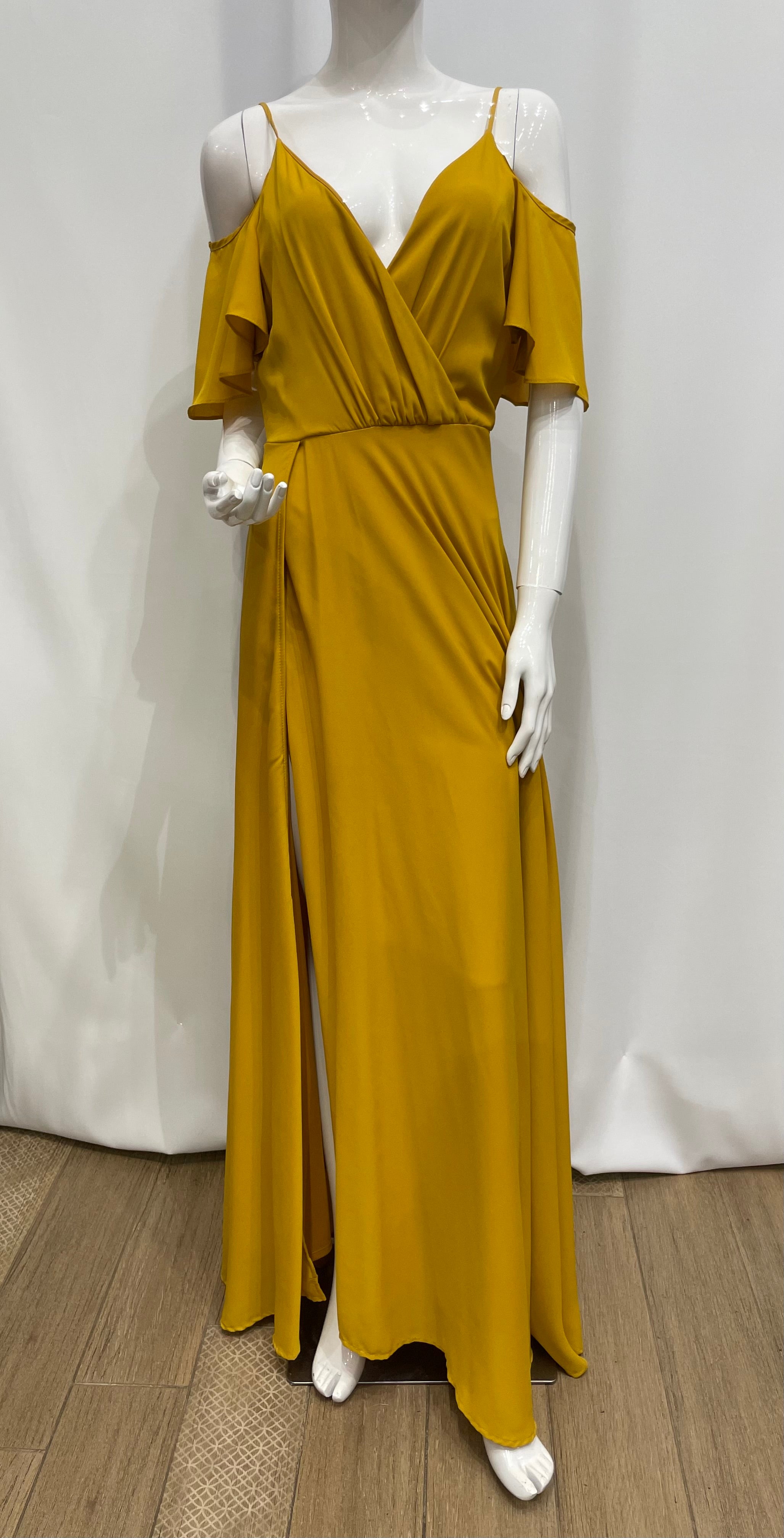 Vestido chifón largo