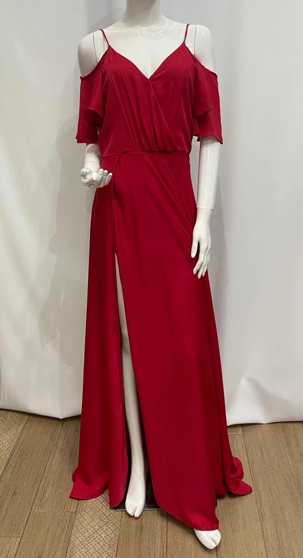 Vestido chifón largo