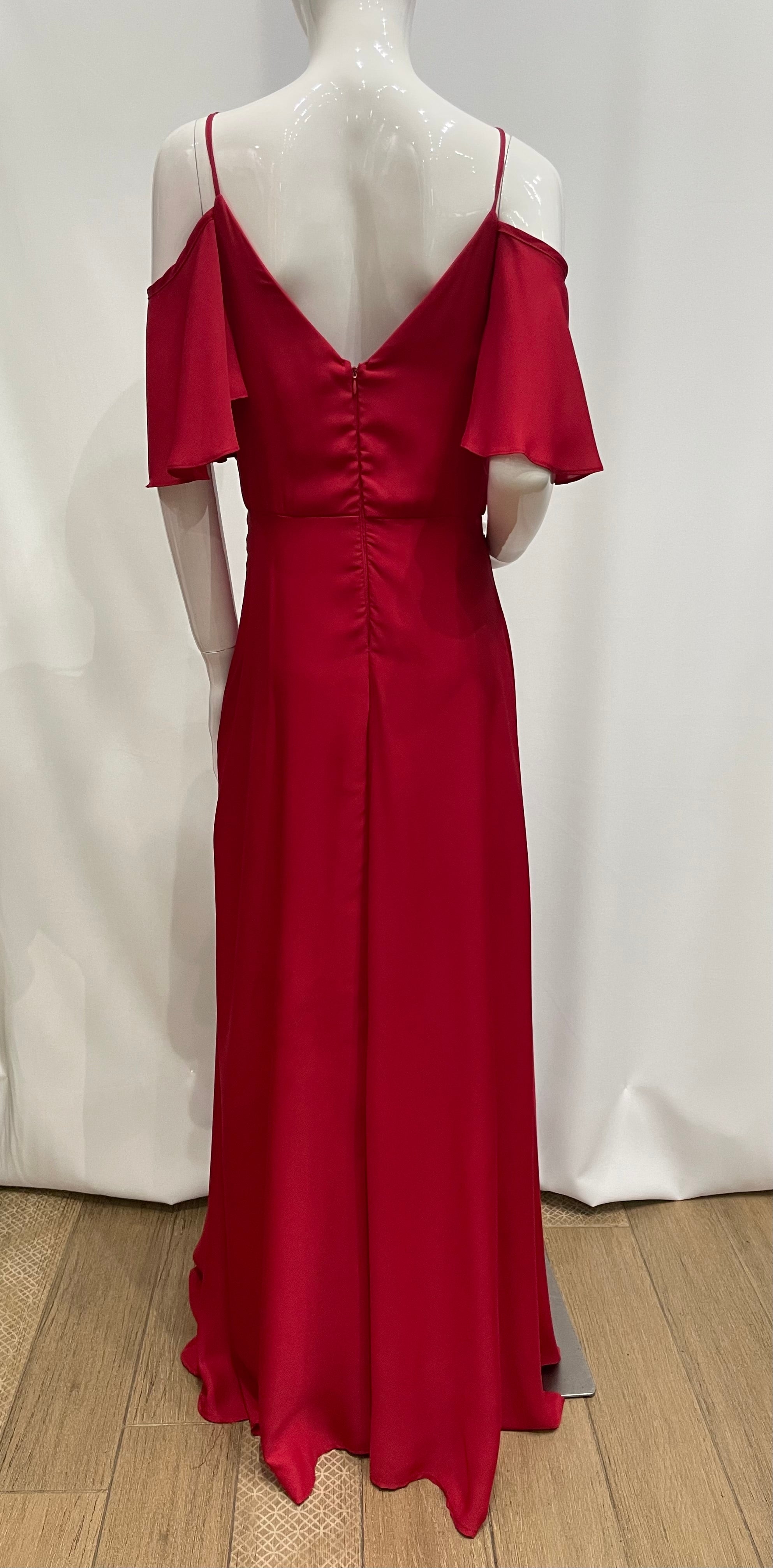 Vestido chifón largo