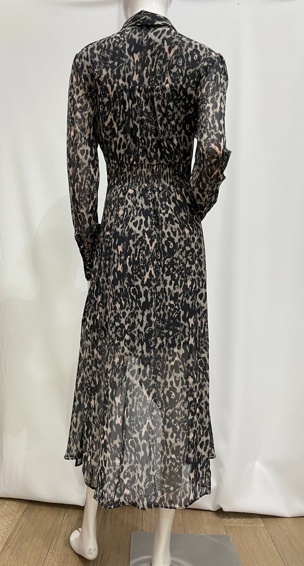 Vestido animal print