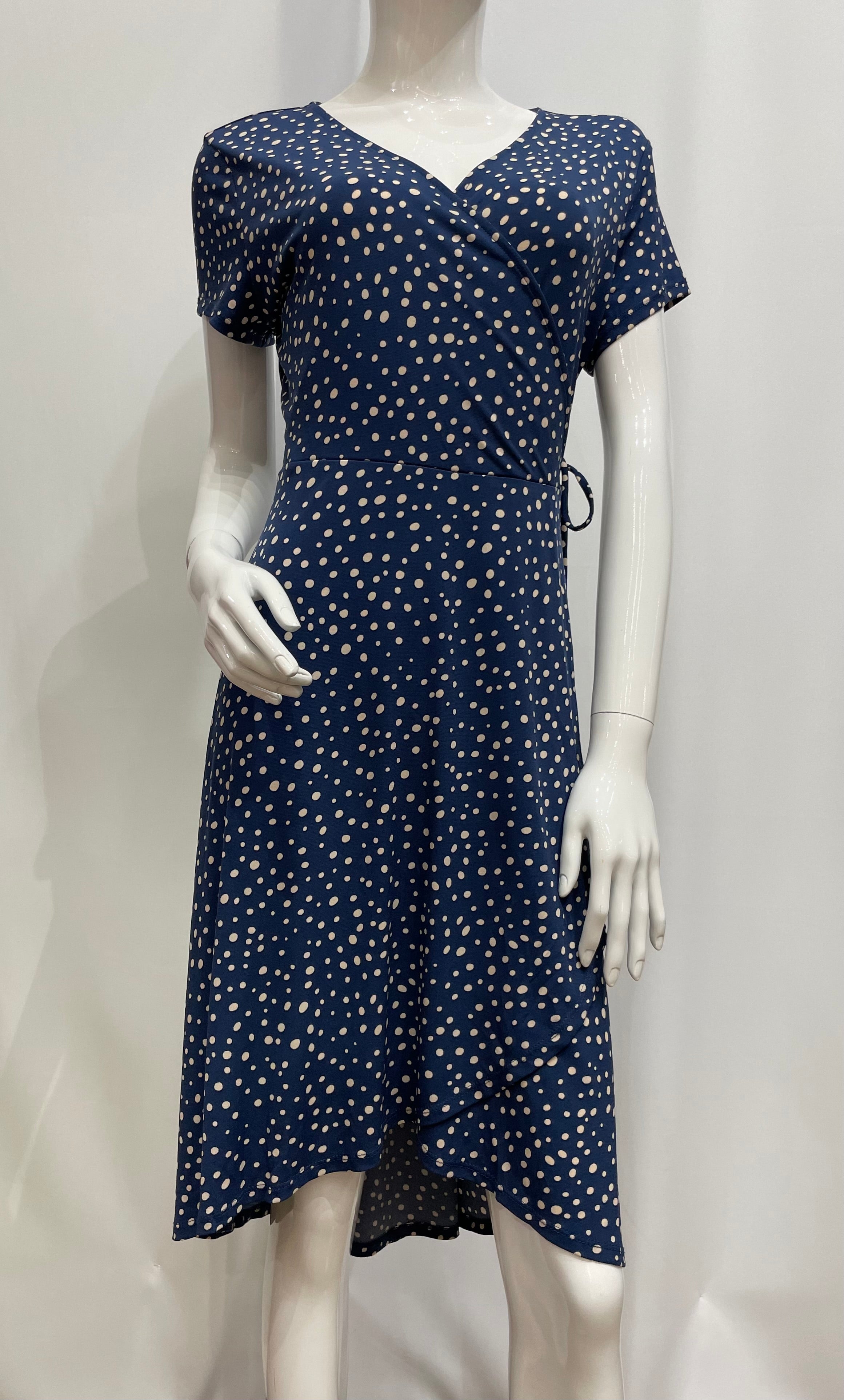 Vestido corto estampado