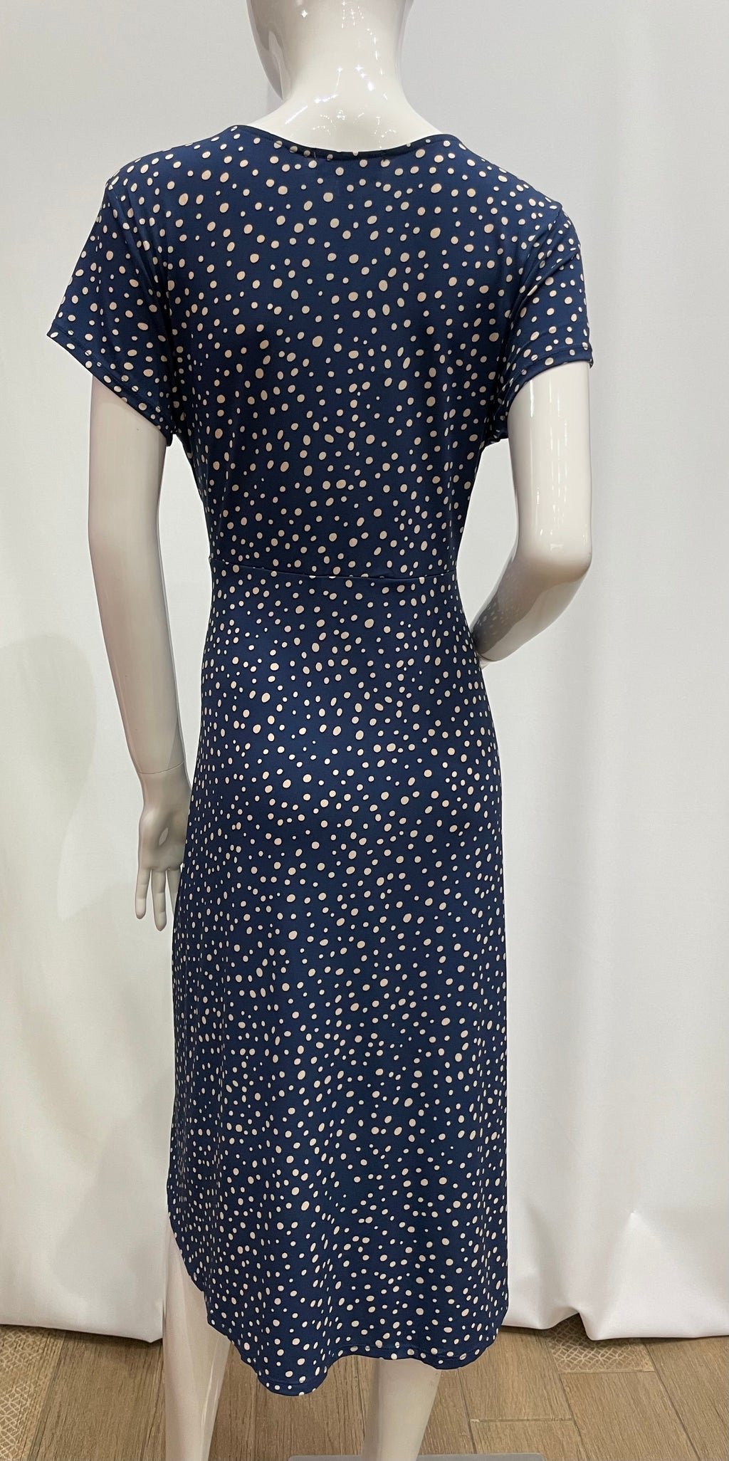 Vestido corto estampado