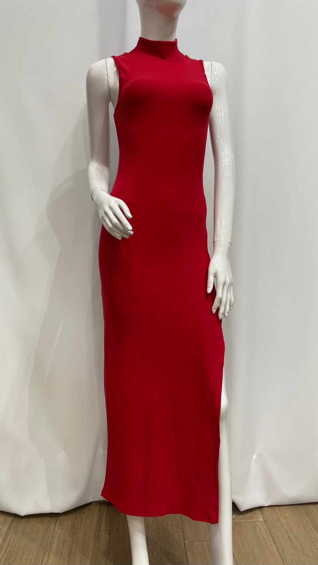 Vestido largo ajustado