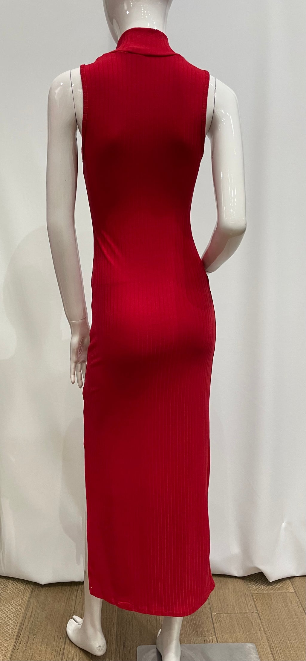 Vestido largo ajustado