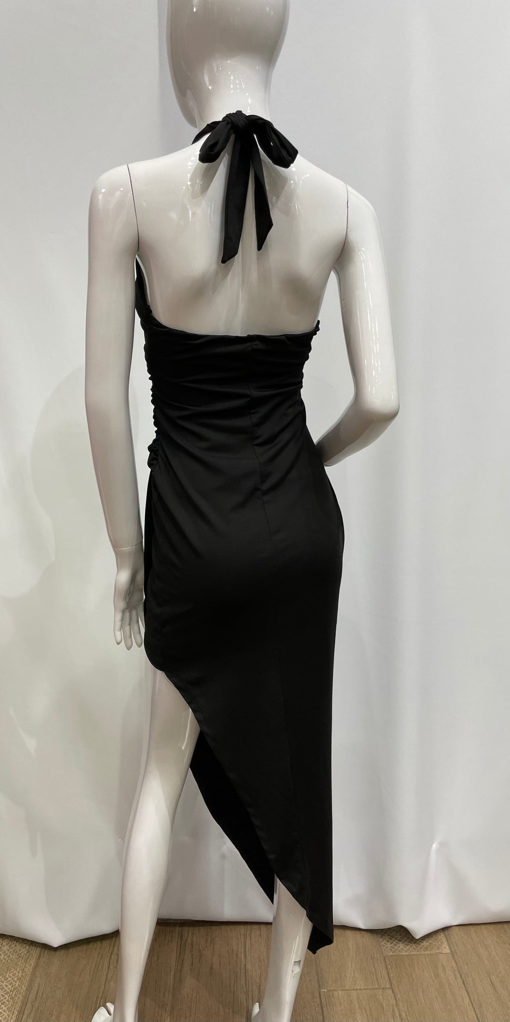 Vestido una pierna larga