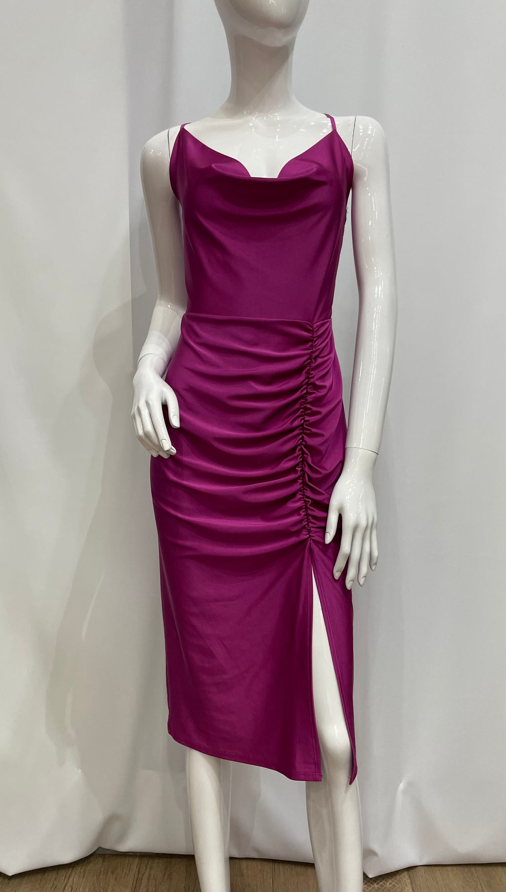 Vestido largo stretch