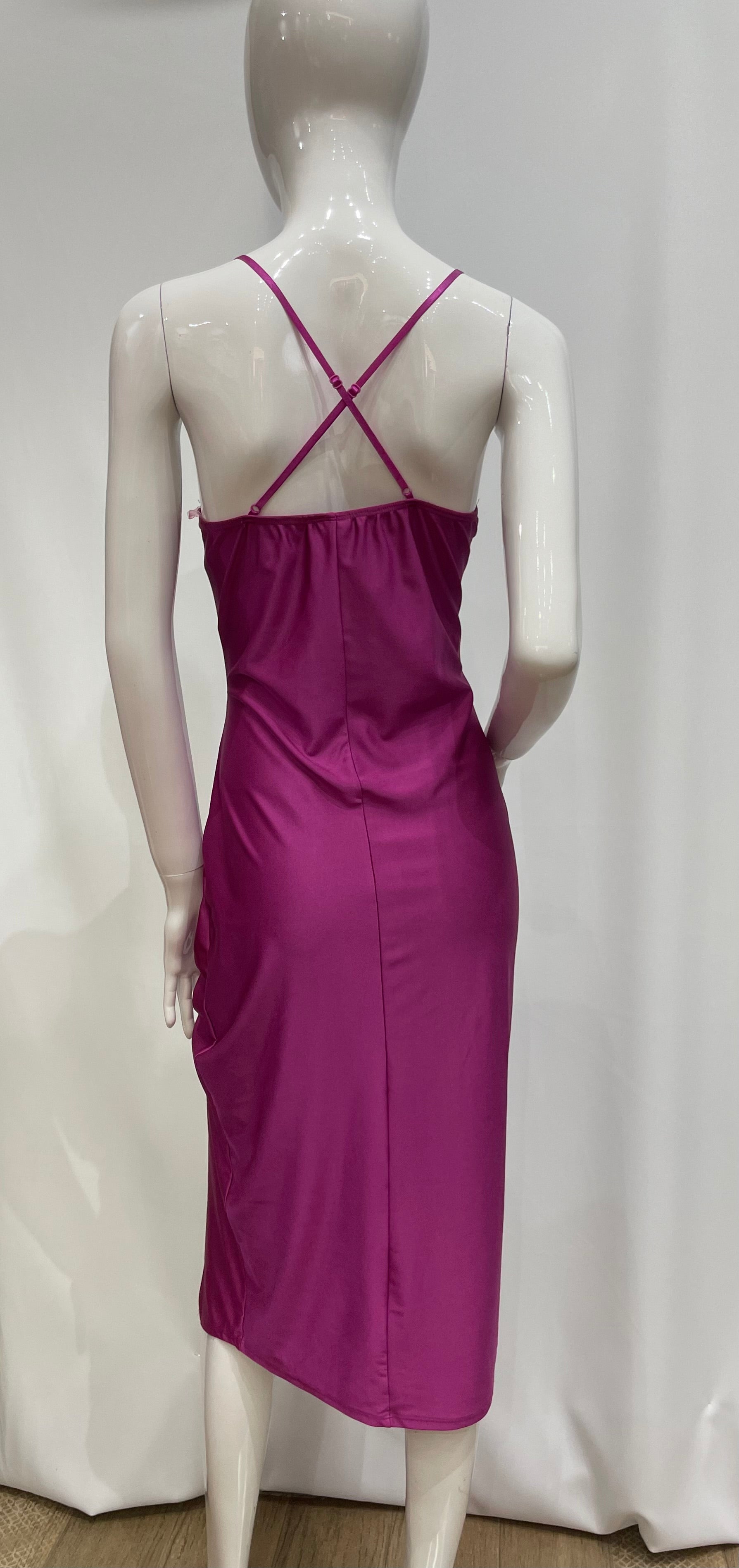 Vestido largo stretch