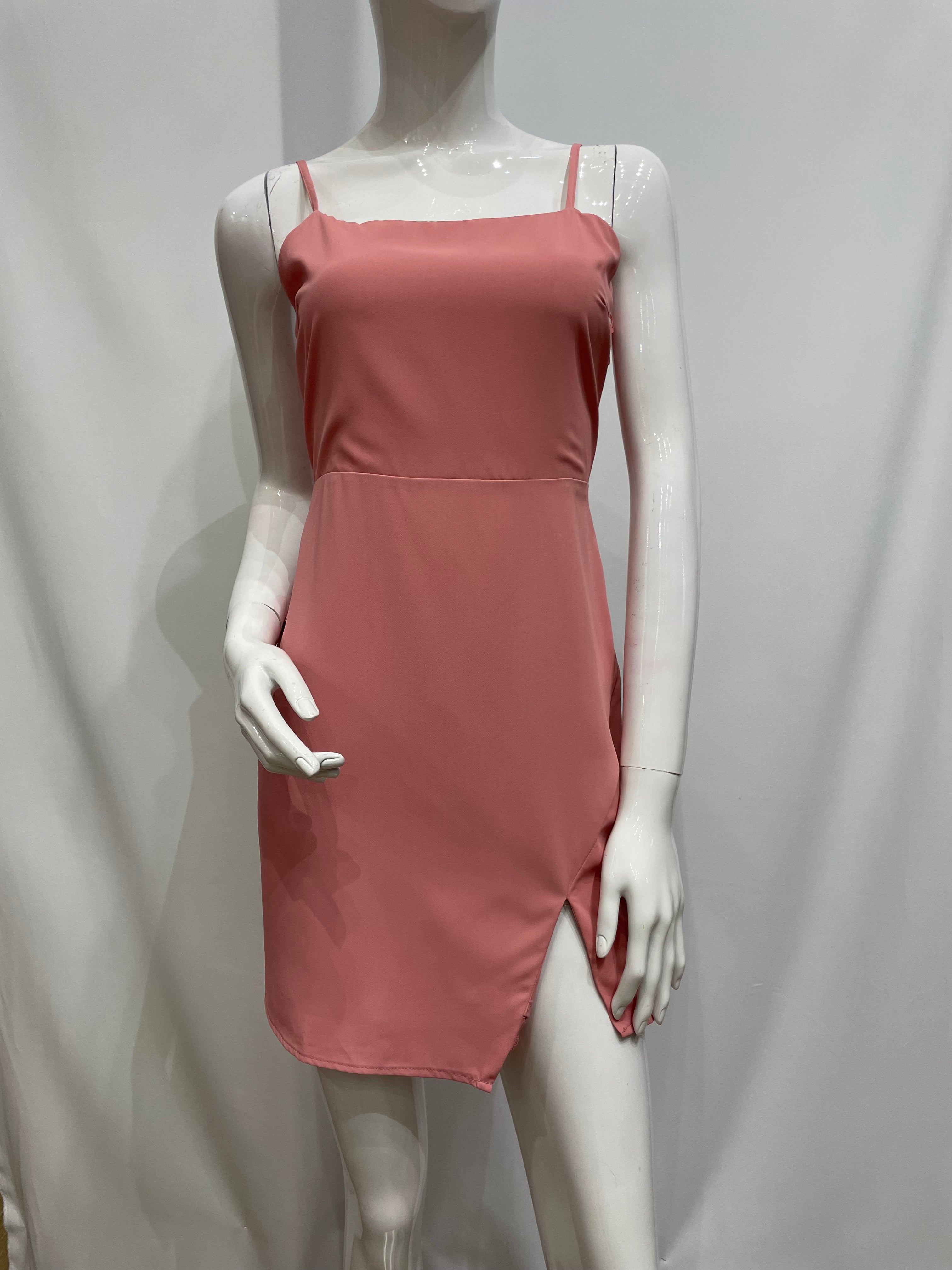 Vestido corto de tirantes